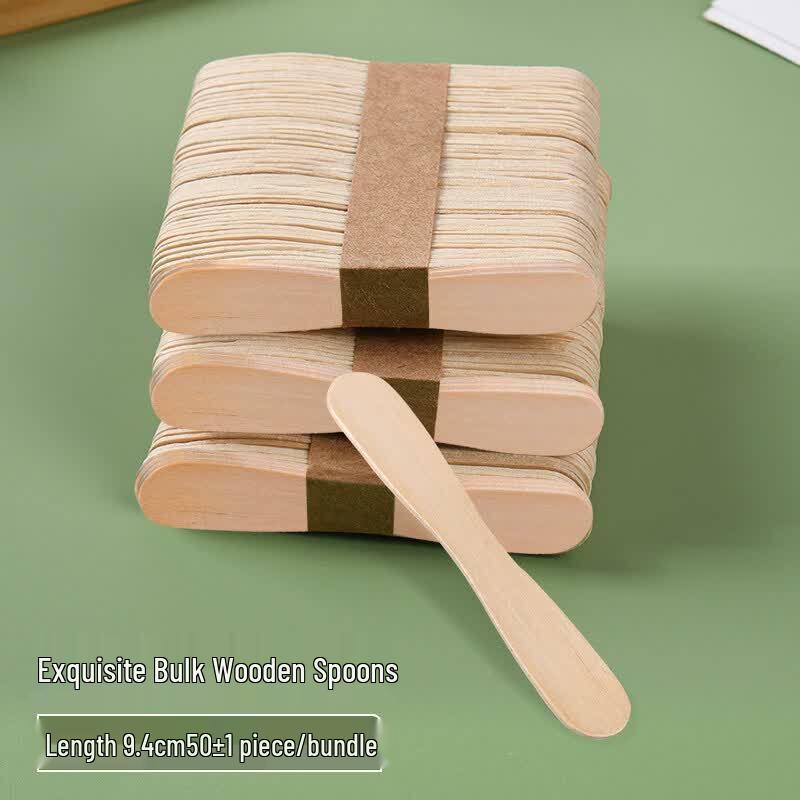 Disposable Plastic Ice Cream Tasting Spoons