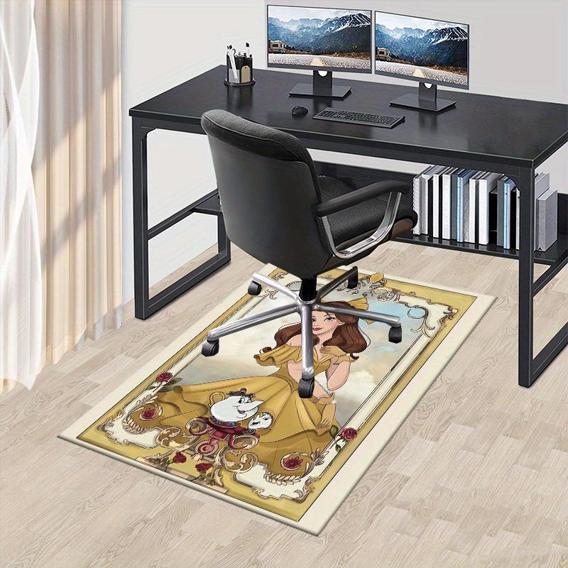 1pc, "Home Decor Carpet | Office Rug | Chair Pad | Outdoor Mat | Gift Idea - Beauty & The Beast Inspired Design"P025