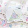 Glitter Sand Film Sticker Pack: Paper Trace Xing Sha Liu Ying Series - 6 DIY Collage Styles