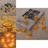 Christmas Tree Decoration Lights With Illuminated Bulb And Star For Holiday Festive Decor