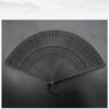 Folding Fan Antique Style Mini Chinese Style Full Bamboo Fan Summer Hanfu Classical Dance Cheongsam Men And Women Gifts Group Fan Black