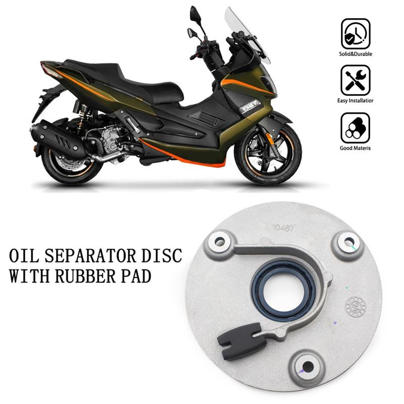 Motorcycle Oil Separator Disc Timing Sprocket Cover Crankshaft Oil Seal Disc Forbyq150t-5F Aprilia Srmax250 350-A87Q