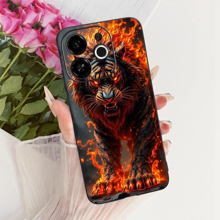 For Tecno Pop 9 5G Case KL4 New Luxury Painted Cover For Tecno Spark 30C 5G KL8H Soft Silicone Case For Tecno Spark 30 5G Fundas