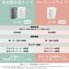 ZOJIRUSHI Humidifier, Long Time Humidification Type, 4.0L Steam Type, No Filter Required, Easy To Clean, White EE-DB50-WA