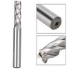 End Mill 4 Flutes FlatBottom Super Hard Steel Full Ground Central Vertical Cutter 7mm