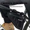Outdoor Cycling Bicycle Triangle Bag, Large Capacity Bicycle Frame Storage Bag, Multifunctional Mountain Bike Front Tube Bag