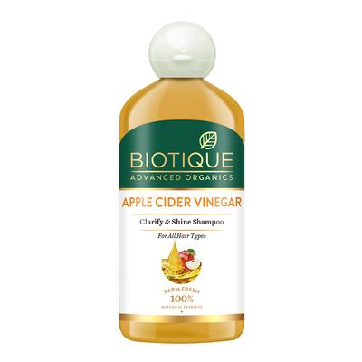 Shampoo all'Aceto di Mele Per la Crescita dei Capelli 300ml Volumizzante Detergente Per Tutti i Tipi di Capelli Vegano Sicuro