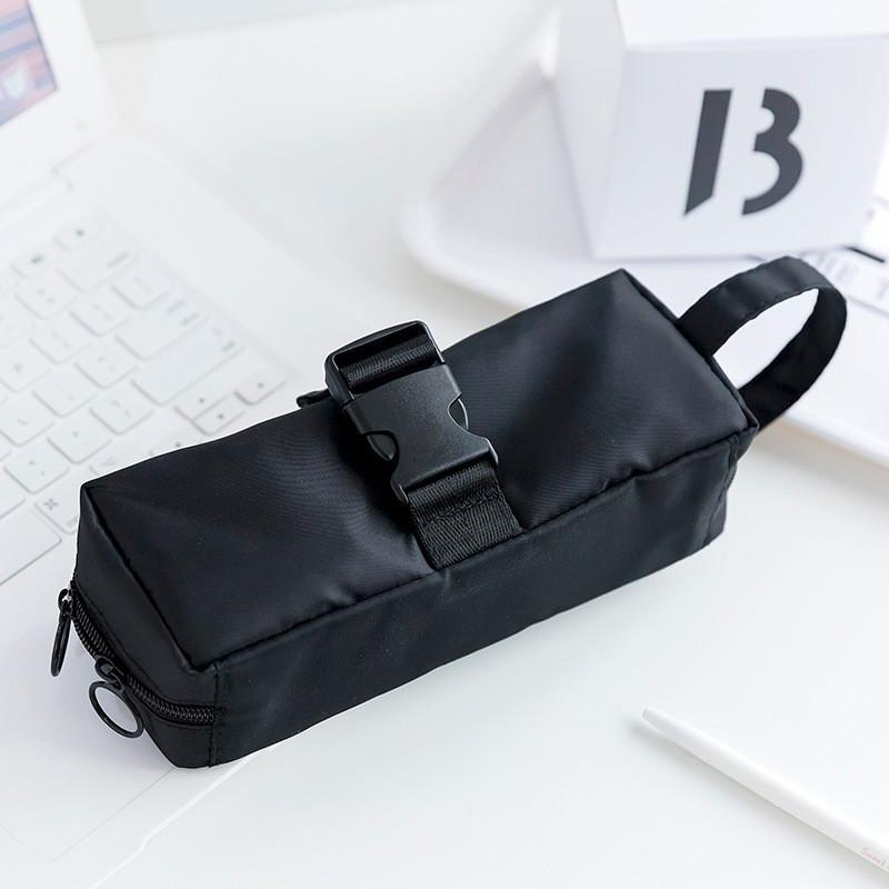 

Большой пенал для девочек-подростков, детей, сумка для карандашей на молнии, эстетичный органайзер-пенал для школы