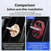 4Pcs Car Door Lock Buckle Protective Covers Shock Absorber Pad For Mercedes Benz AMG A B C E G CLA GLA W211 W214 W205 W168 W201 BGHKM1
