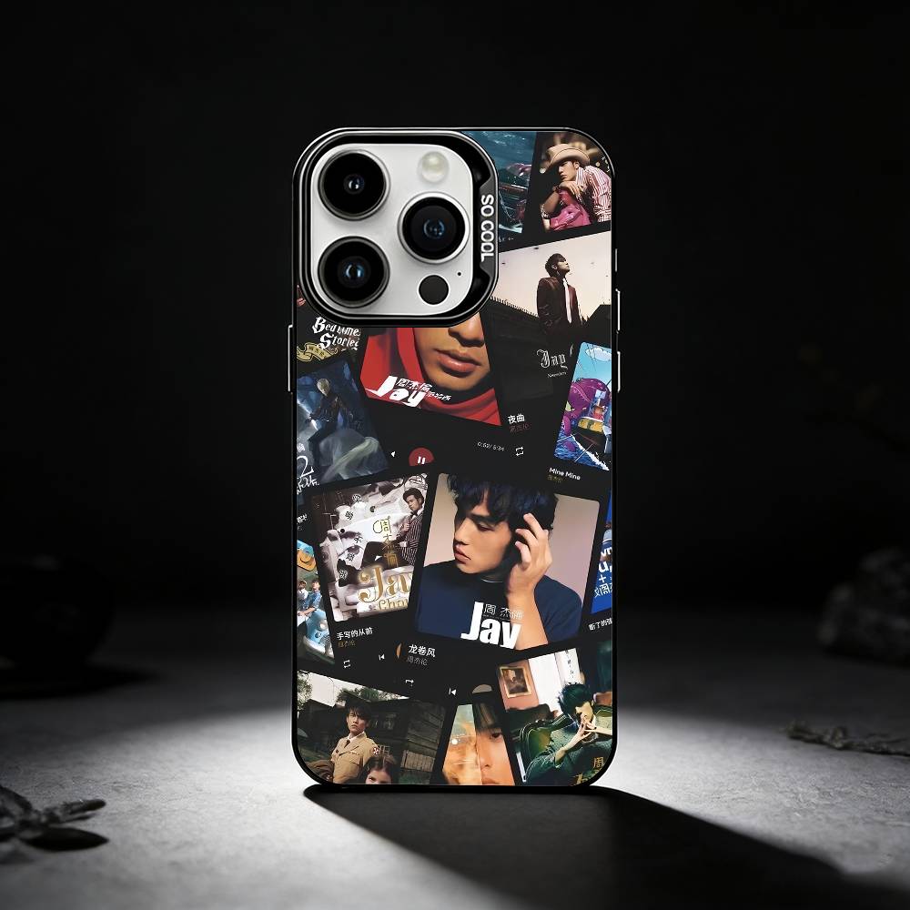 

Singer Jay Chou Phone Case For iPhone 17,16,15,14,13,12,11 Plus,Pro Max,XS,Colored silver phone case iPhoneXSMAX