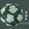 Anti-UV Folding Parasol: Fresh Black Glue Umbrella for Sun and Rain
