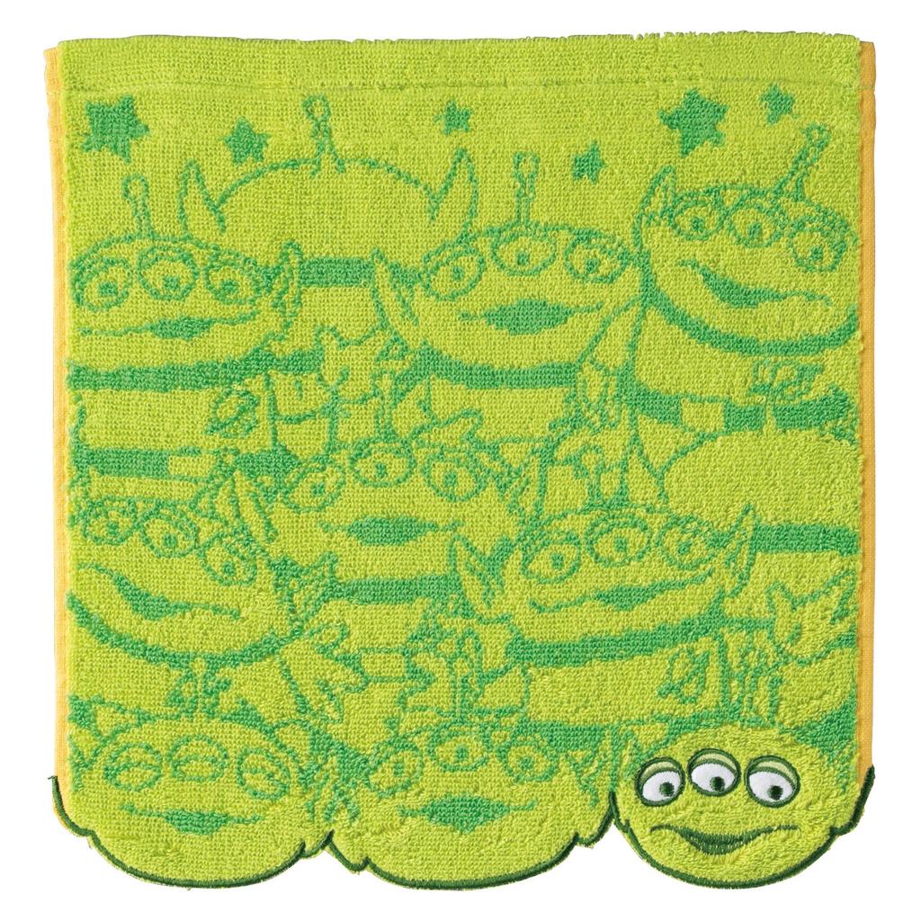 Marushin Hand Towel Disney Toy Story 25 X 25 Cm Alien Structure Cotton 2005086900 100%