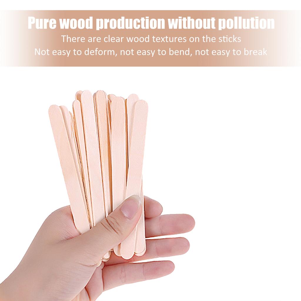 50/100/150pcs DIY wooden sticks, gift making, miniature scenes, mini houses, fairy gardens, dollhouses, handmade accessories.