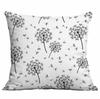 Simple Plant and Flower Pillowcase Home Cushion Pillowcase Decoration