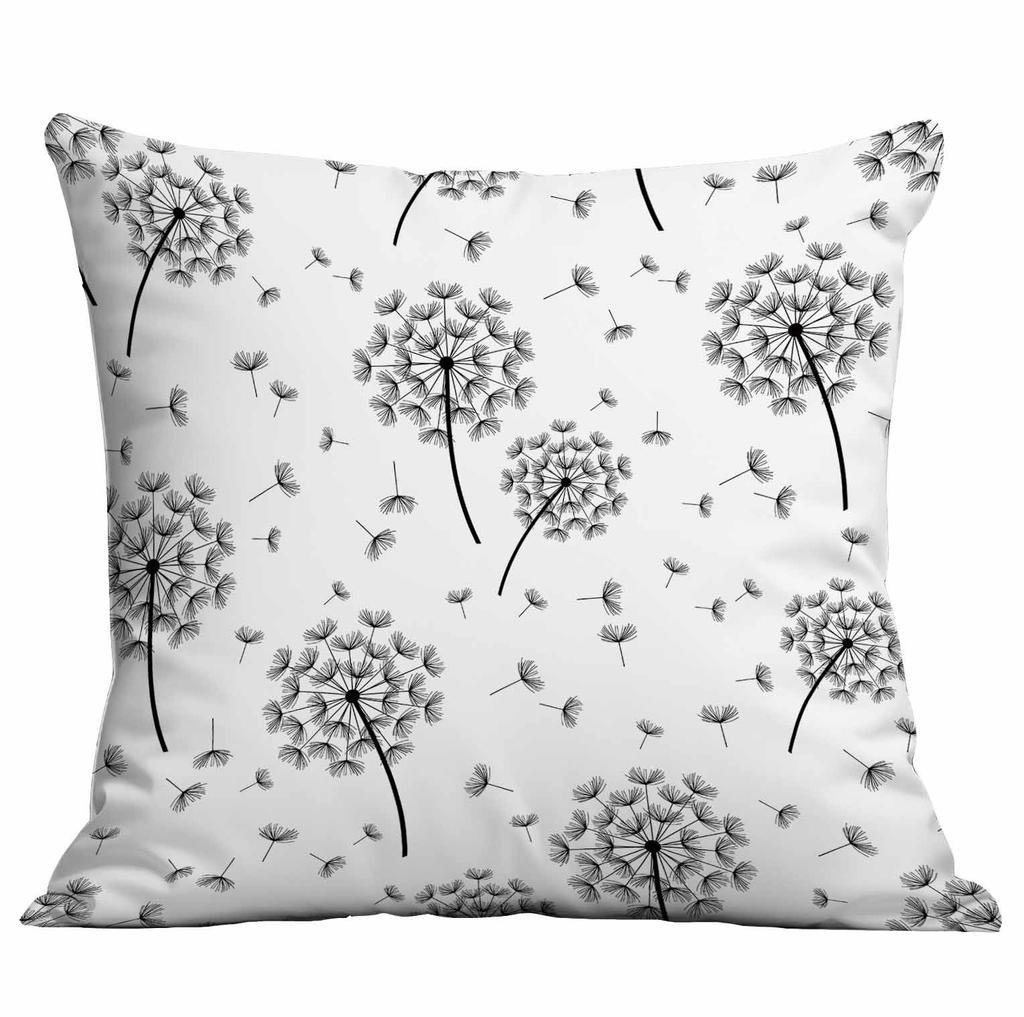 Simple Plant and Flower Pillowcase Home Cushion Pillowcase Decoration