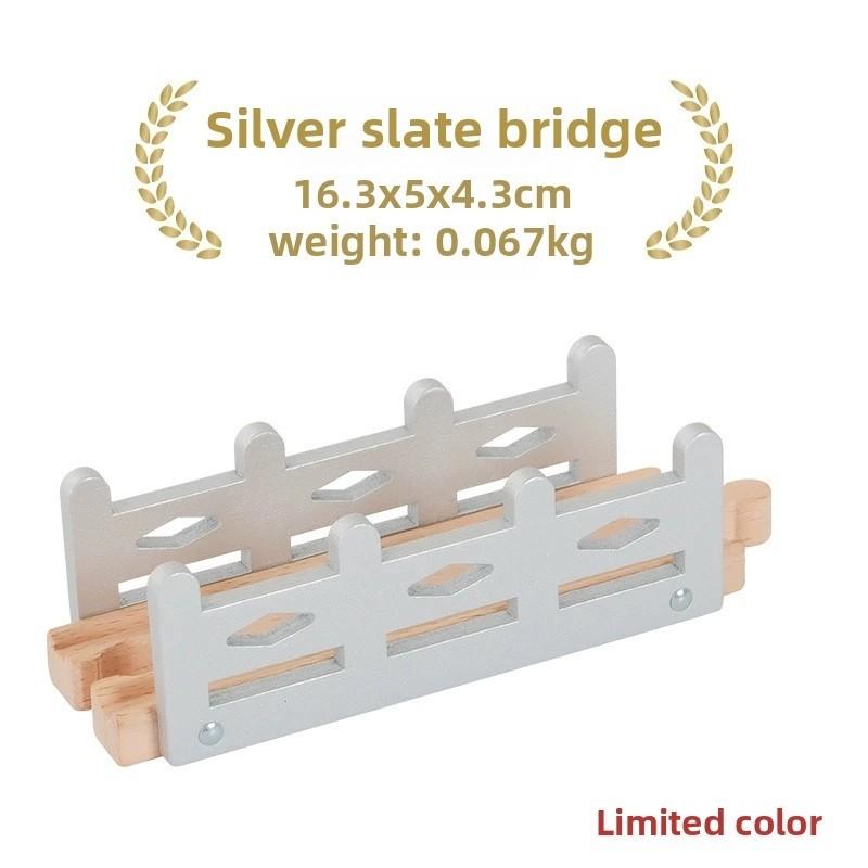 Wooden Railway Bridge Accessories All Kinds of Track Bridges Fit for Major Wooden Railway Brands Educational Gifts for Children