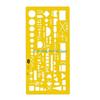 Y5GD Building Military Drawing Furniture Construction Architect Template Drafting ABS Graph Template Stencil