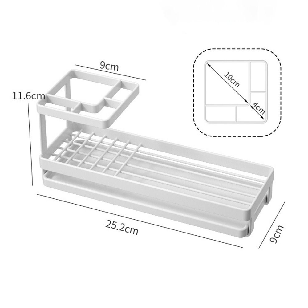 Multi-function Cosmetics Storage Rack Quick-dry Toothpaste Shelf  Electric Toothbrush