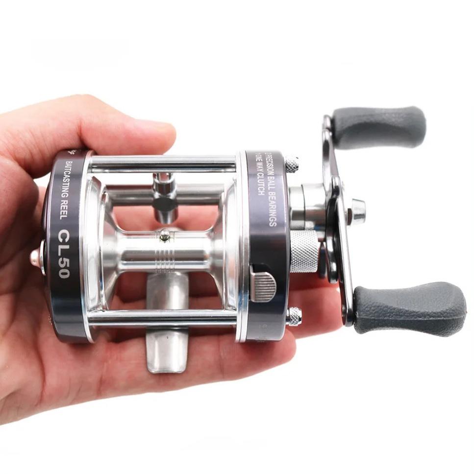 40#-60# Strong Trolling Reel Reinforced All Metal Saltwater Sea Boat Fishing Baitcasting Drum Wheel for Catfish Musky Bass Surf