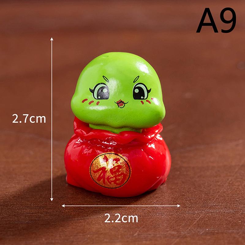 

Новогоднее украшение 2025 года Змея для нового 2025 года Игрушка-змея Настольные аксессуары Офисное настольное украшение Игрушка-змея для декора детской комнаты A9