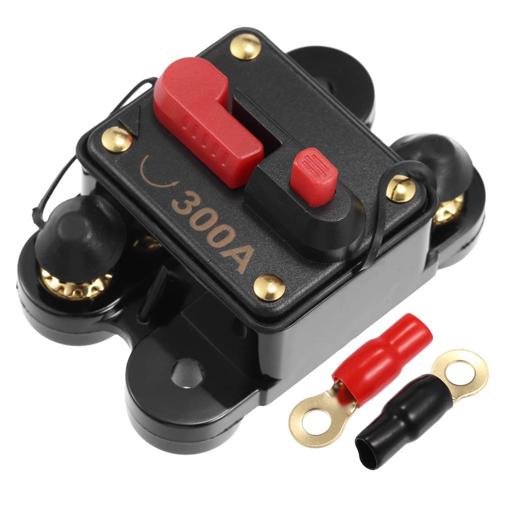 uxcell Car Circuit Breaker with Manual Reset Waterproof Car Audio Inline Circuit Breaker Fuse