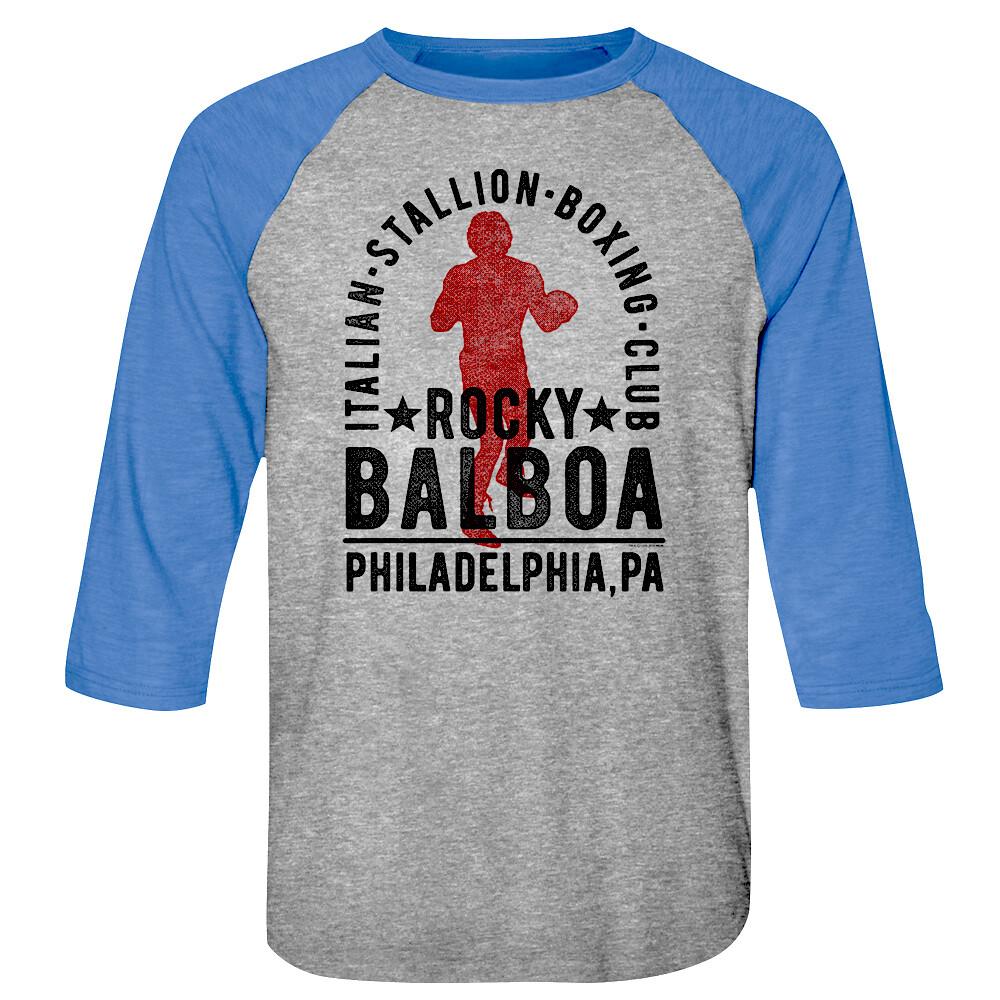 Rocky Balboa Italian Stallion Boxing Club Men s Raglan Shirt Philadelphia Stars Unisex T-Shirt M