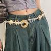 Vintage Ethnic Style Handwoven Waist Rope Women'S Dress Decorative Waist Chain Versatile Bohemian Y2K Belt