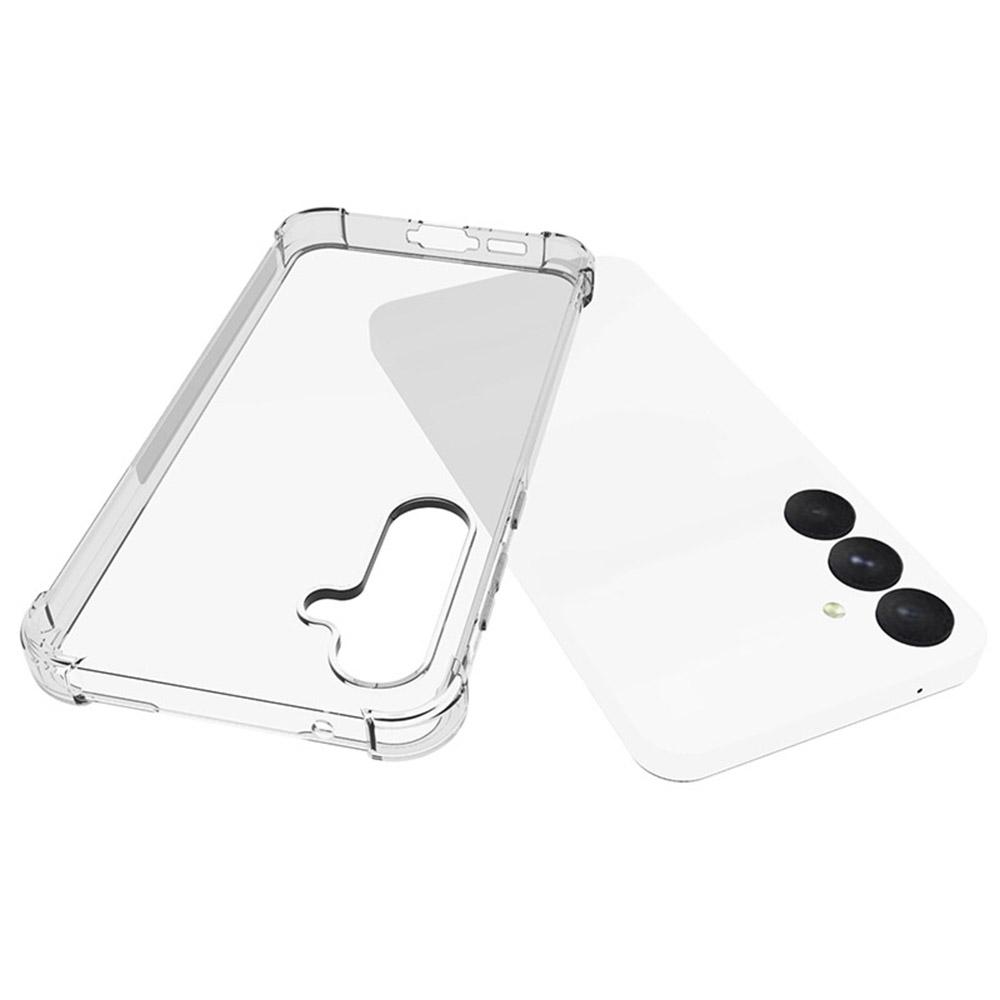 TYMEI For Samsung Galaxy A55 5G Case Four Corner Shockproof 1.5mm Clear Phone Cover