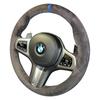 Housse de volant de voiture en cuir et daim pour BMW M Sport G30 G31 G32 G20 G21 G14 G15 G16 X3 G01 X4 G02 X5 G05 M5