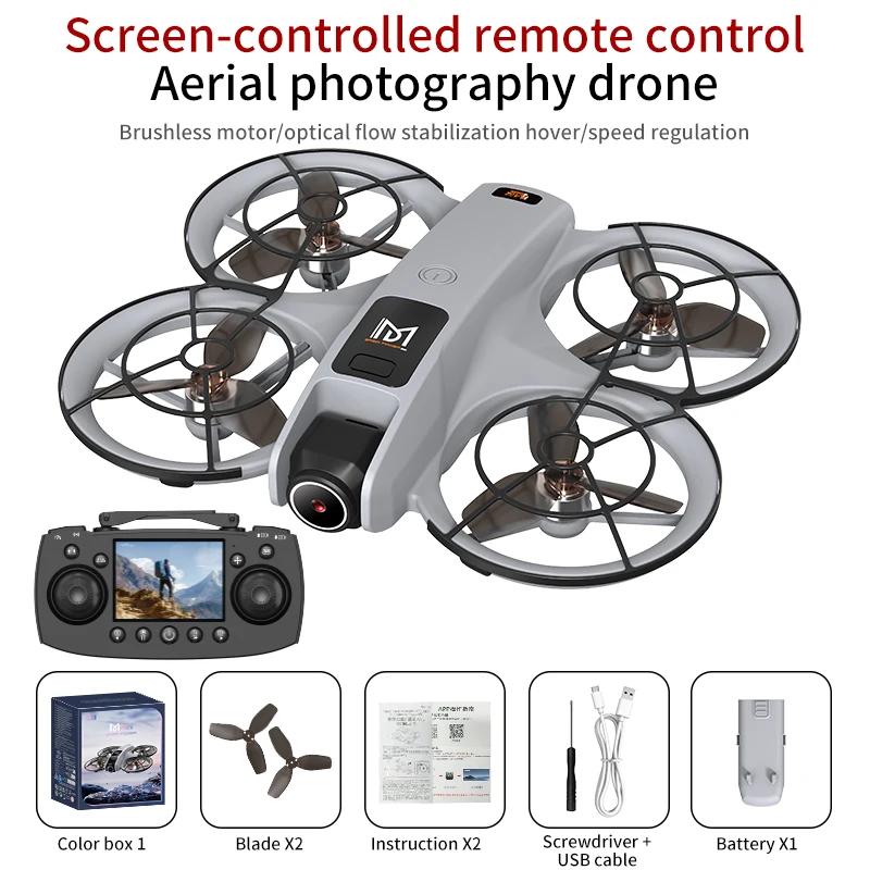 New M2 Drones With Hd 8K Dual Camera Height Hold Optical Flow Localization Rc Obstacle Avoidance Foldable Quadcopter