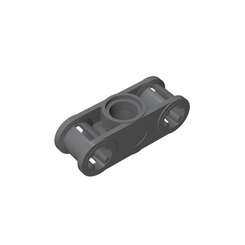 Building Block 10PCS High-tech Axle and Pin Connector Perpendicular 3L with Centre Pin Hole Compatible with Lego MOC Part 32184