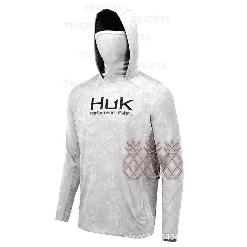 HUK Sommer Langarm Angel-Hoodies