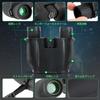 FOCUHUNTER 10x25 Compact Binoculars with Case and Focus BAK9 Prism Birdwatching Optics for Adults and Kids Wheel, Multi-Coated Telescope, Waterproof,