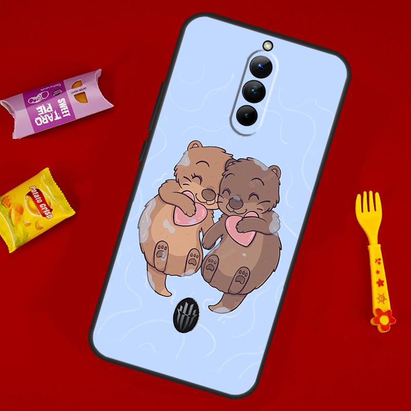 

Cute cartoon otter Phone Case For ZTE Nubia Red Magic 10 Air 6 7 6S 7S 8S 9S 10S Pro 8 9 10 11 Pro Plus Cover Red Magic 6s Pro