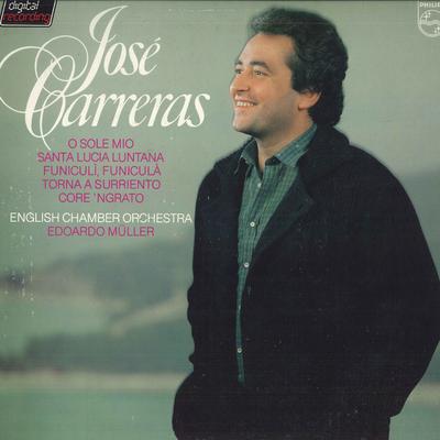 LP Record JOSE CARRERAS - O Sole Mio, Go Back To Sorrento - C 28PC10PROMO PHILIPS Japan Classical Used