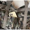 Borsa a Tote in Tela con Stampa Leopardo - Borsa a Spalla di Grande Capacità per Donna, Perfetta per il Tempo Libero o per il Lavoro.