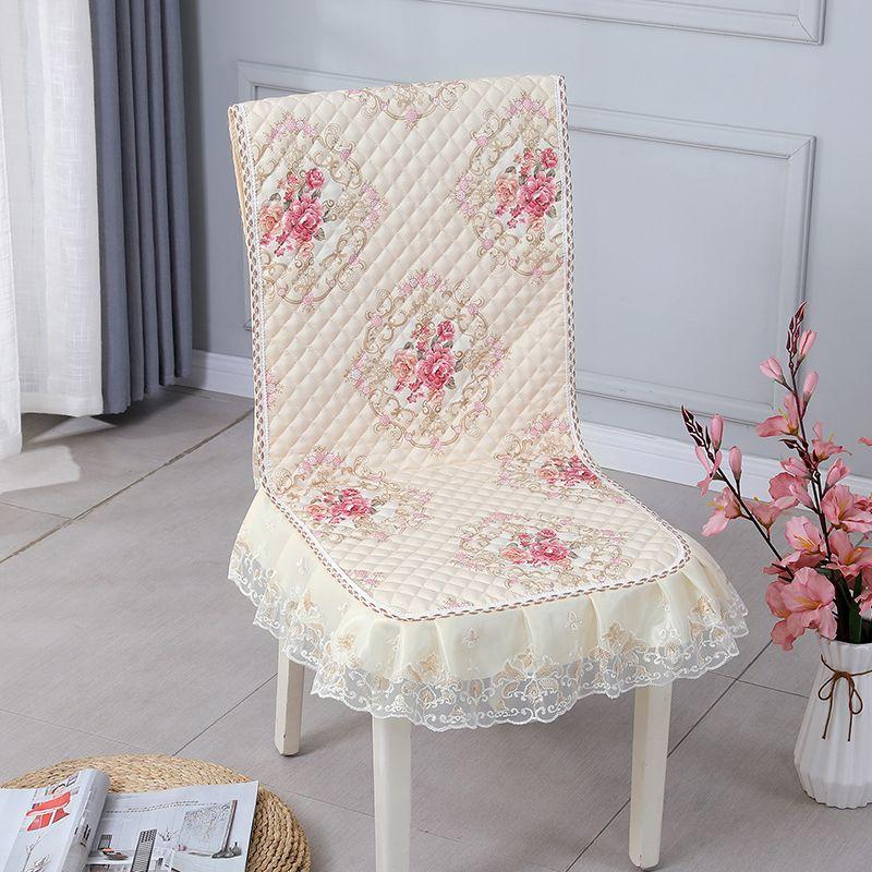 

For Home Chair Cover Cover One-Piece Chair Cover Chair Cushion Suit Neutral Dining Chair Cover Cushion Integrated Seat Cover Dining Table Fabric Elegance M [conjoined]] 110x 160 tablecloth