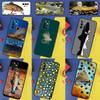 Öring Fiskefiske För Samsung Galaxy A13 A33 A53 A36 A26 A05 A06 A16 A54 A34 A14 A32 A52 A55 A35 A15 A56 Fodral
