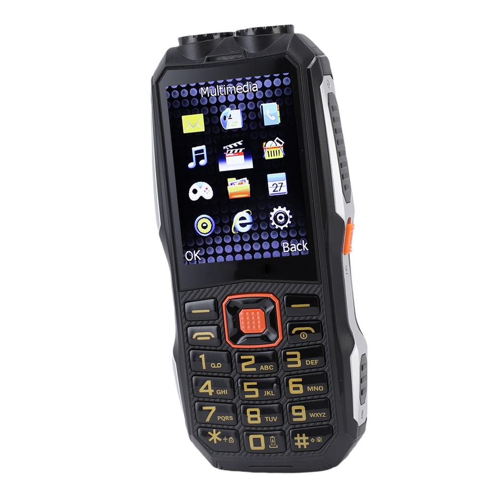 Unlocked Senior Cell Phone 2G GSM Big Buttons Mobile Phone with LED Flashlight 6800mAh Battery Loud Volume for Elderly