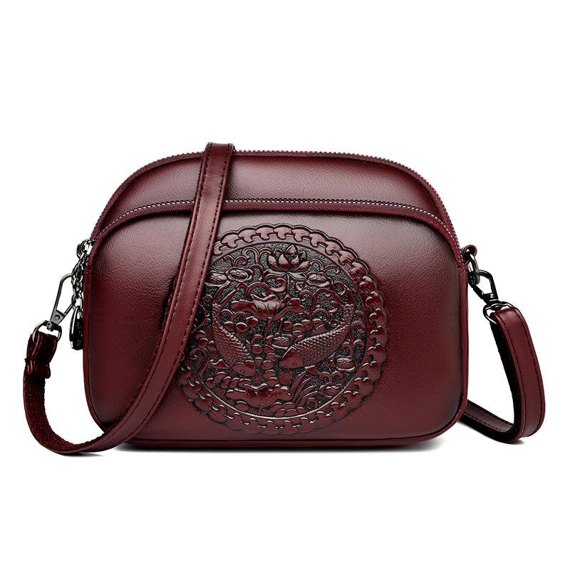 Umhängetasche im lässigen und Retro-Stil, großes Fassungsvermögen, Einzel-Schultertasche