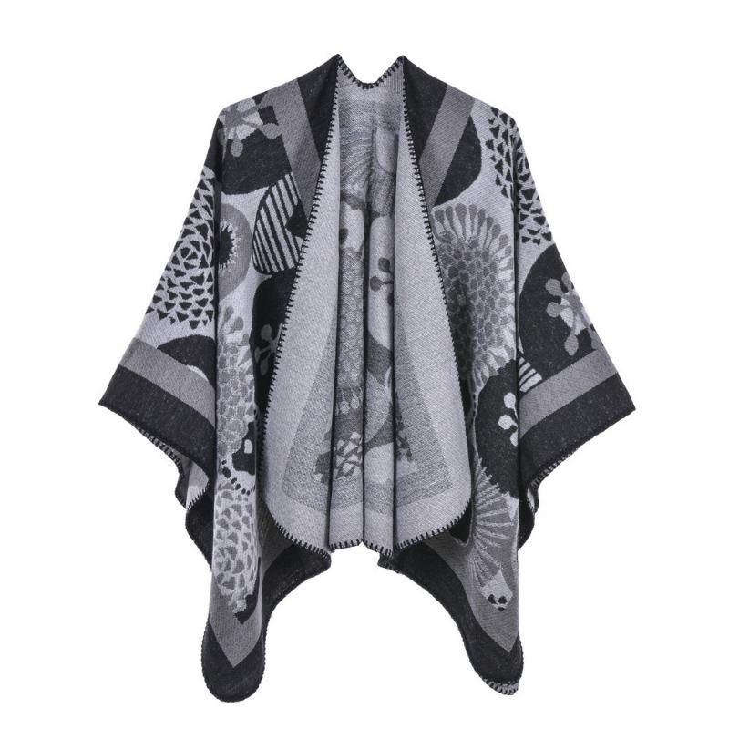 Women S Fashion Warm Scarf Cape For All Seasons