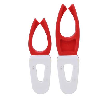 2 Pcs Removable Plastic Fishing Tackle Fishing Rod Pole Rack Fish Clip Bracket Accessories