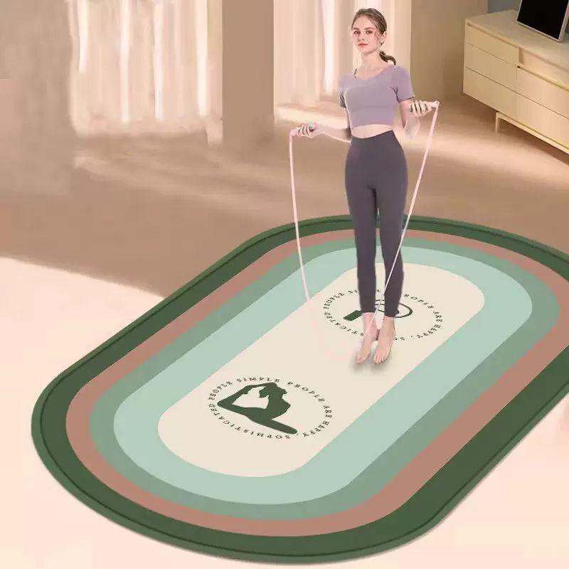 

TPE Thickened Silent Jump Rope & Yoga Mat