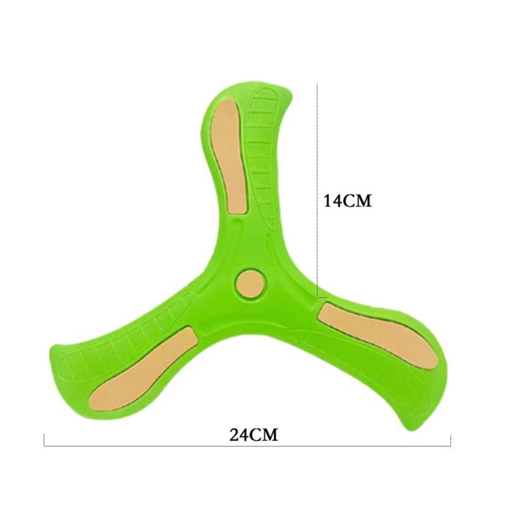 Children Boomerang Soft Three-leaf Cross Outdoor Toy Flying Disc Adult-kids Interactive Sports Toy for Puzzle Decompression Gift