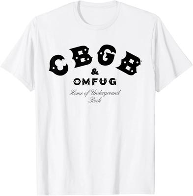 CBGB – Klassisches Logo auf weißem T-Shirt