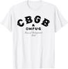 CBGB – Klasické logo na bílém tričku