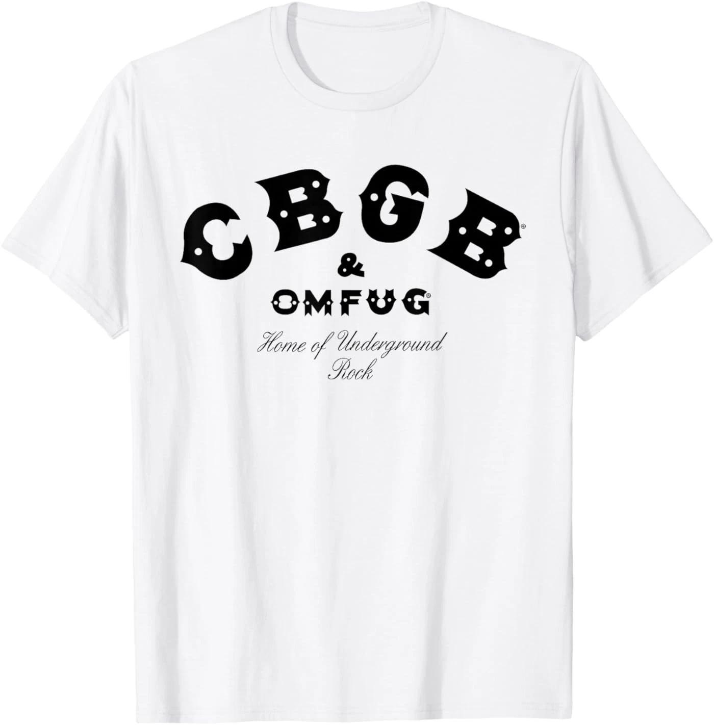 

CBGB – Classic Logo On White T-Shirt XL