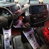 Mitsubishi Outlander 16-20 Carbon Fiber Interior Stickers