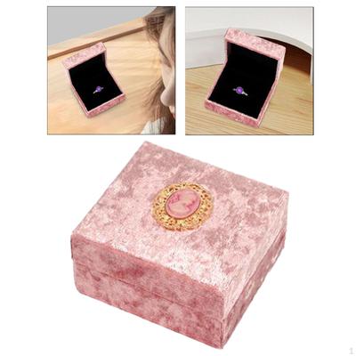 Velvet Jewelry Box - Stylish Storage Solution for Women