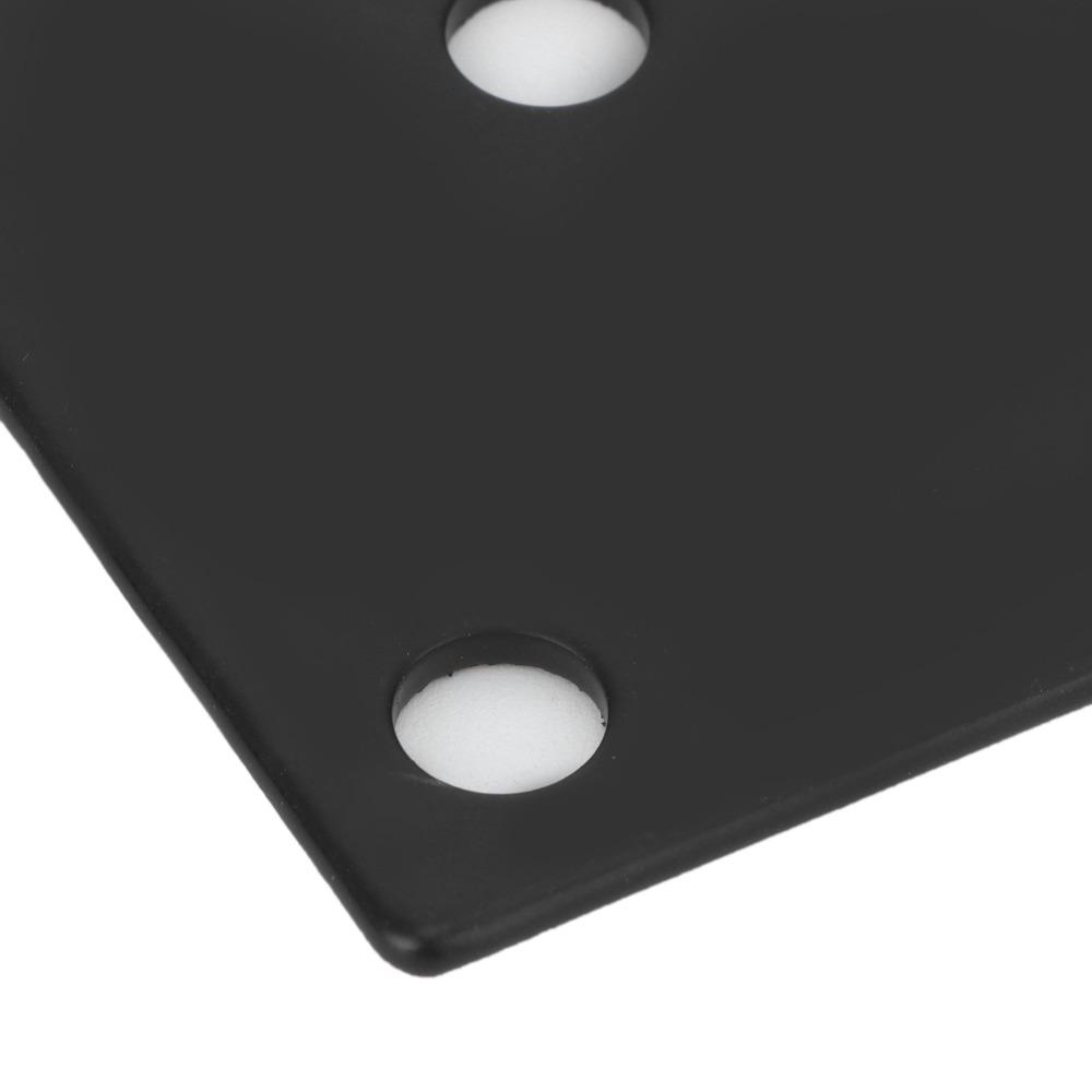 1 Set Adjustable Furniture Hardware Connector Black Bed Frame Bracket Hinge Bracket  Headboards